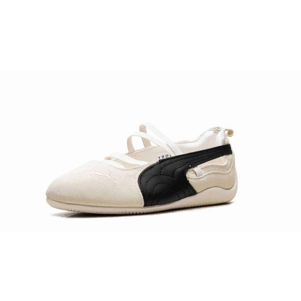 Puma Speedcat Ballet SD x Rosé Womens Size 8.5 White Black Frosty Pink 404395-01